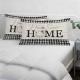 thumbnail image 4 of Farmhouse Home Pillow Covers 12"x20", Black Plaid Vintage Wood Grain Butterfly Soft Brushed Microfiber Breathable Throw Pillow Covers, Pillowcase with Zipper for Couch Sofa Bedroom Living Room, 4 of 9
