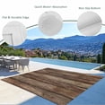 thumbnail image 3 of Old Wooden Board Outdoor Rug 4x6 Ft - Reversible Patio Rug Outdoor Camping Rugs, Rustic Farmhouse Brown Wooden Plank Washable Indoor Outdoor Area Rugs, Non-Slip Outdoor Carpet Runner for Deck/Porch, 3 of 8