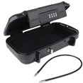 thumbnail image 1 of Portable Safe Box Travel Safe Box Large Capacity Security Lockbox Code Waterproof Key Lock Box ,Easy to Use, 1 of 6