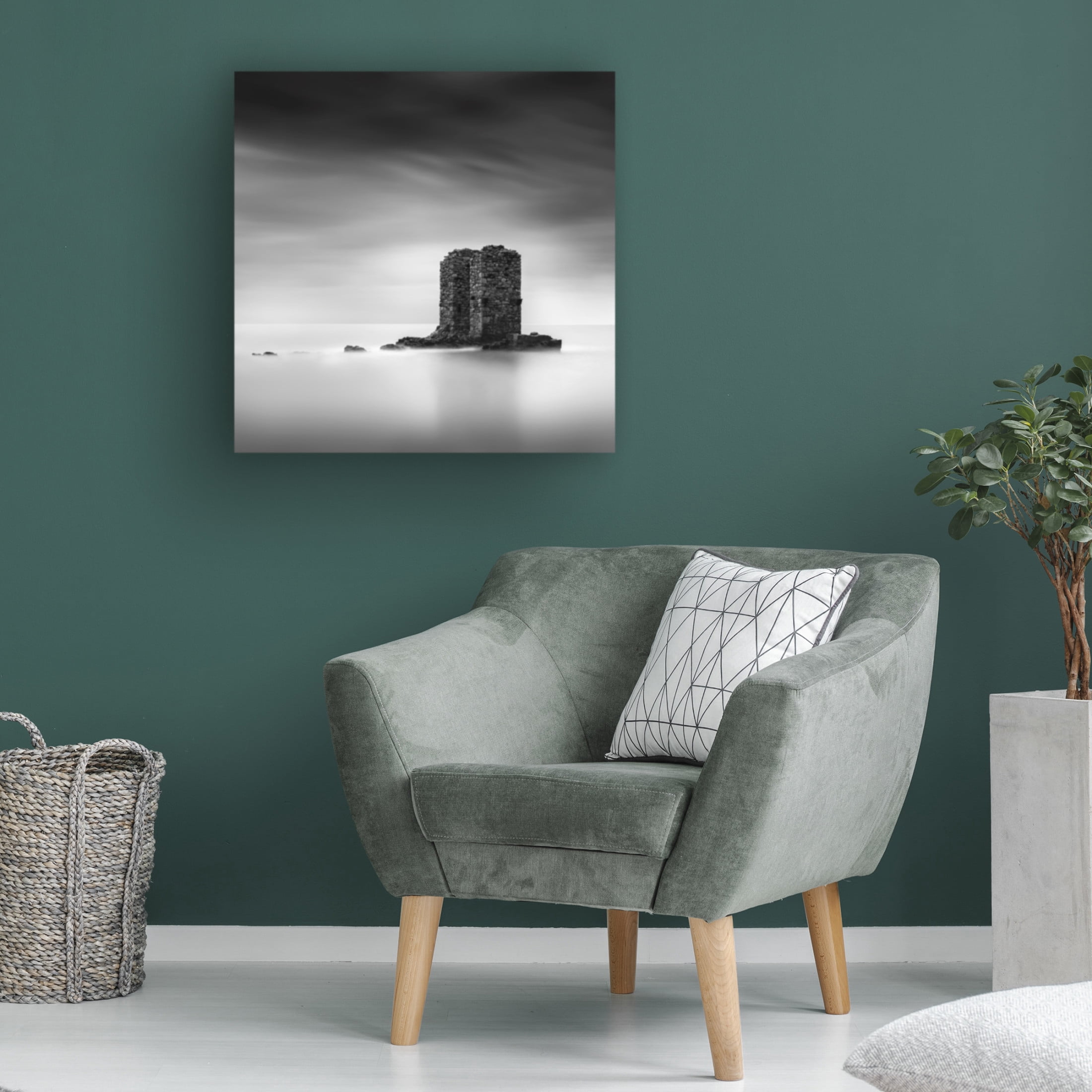 Canvas Wall Art - George Digalakis 'As Time Goes By 027' Wall Art for Living Room, Bedroom, or Office D?cor by Trademark Fine Art - 24 x 24 Inches
