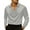 Gray, variant on Men's Draped Cowl Neck Satin Tops Solid Shiny Silky Long Sleeve Pullovers Wedding Party Prom Club Shirts