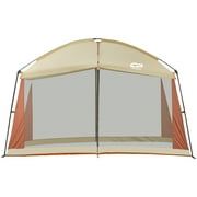 CAMPROS Screen House Room 12' x 10' Canopy Tent Sun Shelter, Beige