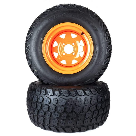 (2) Grassmaster XT Tire Assm 24x12.00-12 Scag Patriot Tiger Cat II 61" 481850