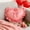 PK.Pink, variant on Heart Shaped Pillow Cover with Ruffle Edge & Bow - 40x50cm Pink Satin Finish Cushion Case for Sofa Bed, Romantic Home Decor & Valentine‘s Day Gift White