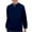 Dark Blue, variant on KAUOD Boys Ribbed Sweater Cropped Zipper Long Sleeve Knit Pullover Sweater Kids Plain Soft Warm High Collar Tops Clothes