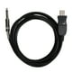 thumbnail image 1 of Cable USB para guitarra de 3 metros Compatible con el Cable de instrumento de conexión de computadora para bajo de guitarra eléctrica, 1 of 5