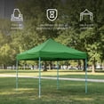 thumbnail image 3 of Ilios Innova | Toldo Plegable Verde 3x3 Carpa para Exteriores Resistente al Clima, Impermeable, Estructura de Hierro y Tela Oxford 600D., 3 of 9