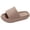Khaki, variant on Cloud Slides for Women and Men Thick Sole Non Slip Anti Odor House Shower Sandals with Soft Cushioned Sole
