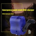 thumbnail image 2 of Portable Hand Crank Power Charger Emergency USB Charging Mini Manual Generator, 2 of 9