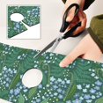 thumbnail image 6 of Yayeee Faucet Mat for Kitchen Sink 14.7" Diatomite Long Splash Guard Pad, Blue Flowers Pattern, 2 Pack, 6 of 7