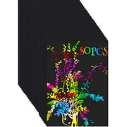 Scratch Art Paper Rainbow SetsScratch Off Paper Present for Kids Scratch Off Set Crafts Classroom Supplies KitsKids Party Games