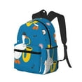 thumbnail image 2 of Gaeub Cartoon Goose School Backpack Waterproof Bookbag for Men Women College High School Bags, 2 of 8