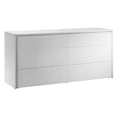 thumbnail image 1 of Casabianca Home Zen High Gloss White Lacquer Dresser CB-1104-D-WH, 1 of 3