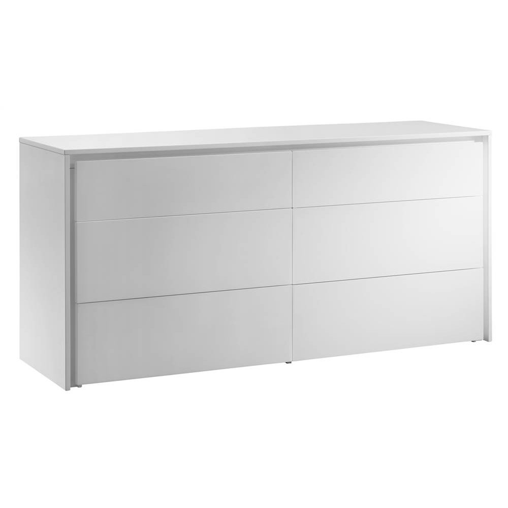 63 in. Dresser in High Gloss White