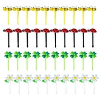 WEgfTDuOP 32pcs Fruit Skewers Cute Food Fruit Insert