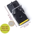thumbnail image 3 of Juego de 10 trampas profesionales para ratones: trampas para ratas que matan instantáneamente, trampas a presión, control de plagas de ratones, trampas para ratones, 3 of 4