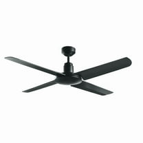 Lucci Air 21302601 Lucci Air Nautilus Black With Black Blades 52-inch Ceiling Fan