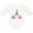 AA-White, variant on Inktastic France Eiffel Tower Flag in Text Boys or Girls Long Sleeve Baby Bodysuit