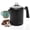 Black/ Silver, variant on Mixpresso Stainless Steel Stovetop Coffee Percolator, Percolator Coffee Pot, Excellent For Camping Coffee Pot, 37oz 5-8 Cup Copper Coffee Maker, Stove Top Coffee Maker Stainless Steel