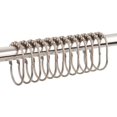 thumbnail image 5 of 12pcs Shower Curtain Hooks Rings, Metal Wide Shower Curtain Rings Hooks for Bathroom Shower Rod Curtains, Matte Nickel, 5 of 5