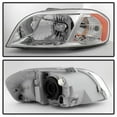 thumbnail image 4 of ACANII - pour 2007-2011 Chevy Aveo 07-09 Pontiac G3 Onde Crantée (Modèle Sedan) Phares Remplacement Conducteur+passager, 4 of 4