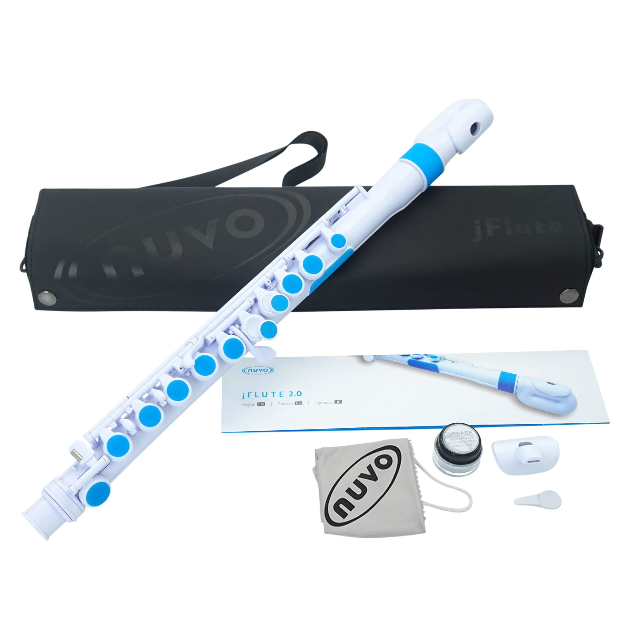 Nuvo Student Flute 2.0 Silver/Black - Walmart.com