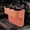 Brown, variant on Zeiwohndc Smooth Leather Vehicle Center Console Space Solution With Beverage Slot