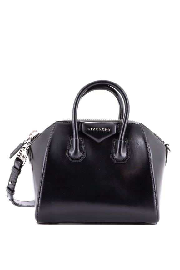 Pre-Owned Antigona Bag Glazed Leather Mini By Rebag