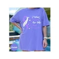 thumbnail image 6 of I Wear Purple For My Dad T-Shirt, Pancreatic Cancer Awareness Shirt, Butterfly Ribbon Tee, Support and Awareness Apparel, 6 of 10