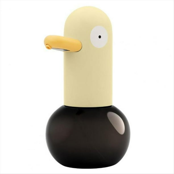 Dispensador Automático de Jabón en Espuma por Inducción Dispensador de Jabón en Forma de Pato Sin Contacto 400 Ml, Dispensador de Jabón con Sensor de Alta Precisión