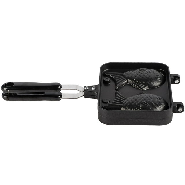 Nonstick Waffle Maker, Double Pan Portable Fish Shape Pan Waffle Maker, Waffle Bakeware, For Kitchen Cake Maker Cookware Home