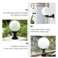 thumbnail image 3 of Topbathy Outdoor Lamp Globe for Garden Lamp White Acrylic 2Pcs, 3 of 6