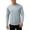 H712 Light Gray, variant on Curuila Mens Tshirts Long Sleeve Solid Color Crew Neck Pullover For Men Summer Fashionable Tops Blue Size L