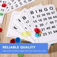 thumbnail image 2 of CIMAXIC Bingo Game Card with Unique Numbers for Fun Intellectual Development Play 60pcs Paper Assorted Color,6.1"X4.13"X0.04", 2 of 5
