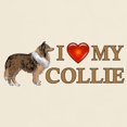 thumbnail image 3 of CafePress - Love Collie T Shirt - Men's Classic Graphic T-Shirt, 3 of 4