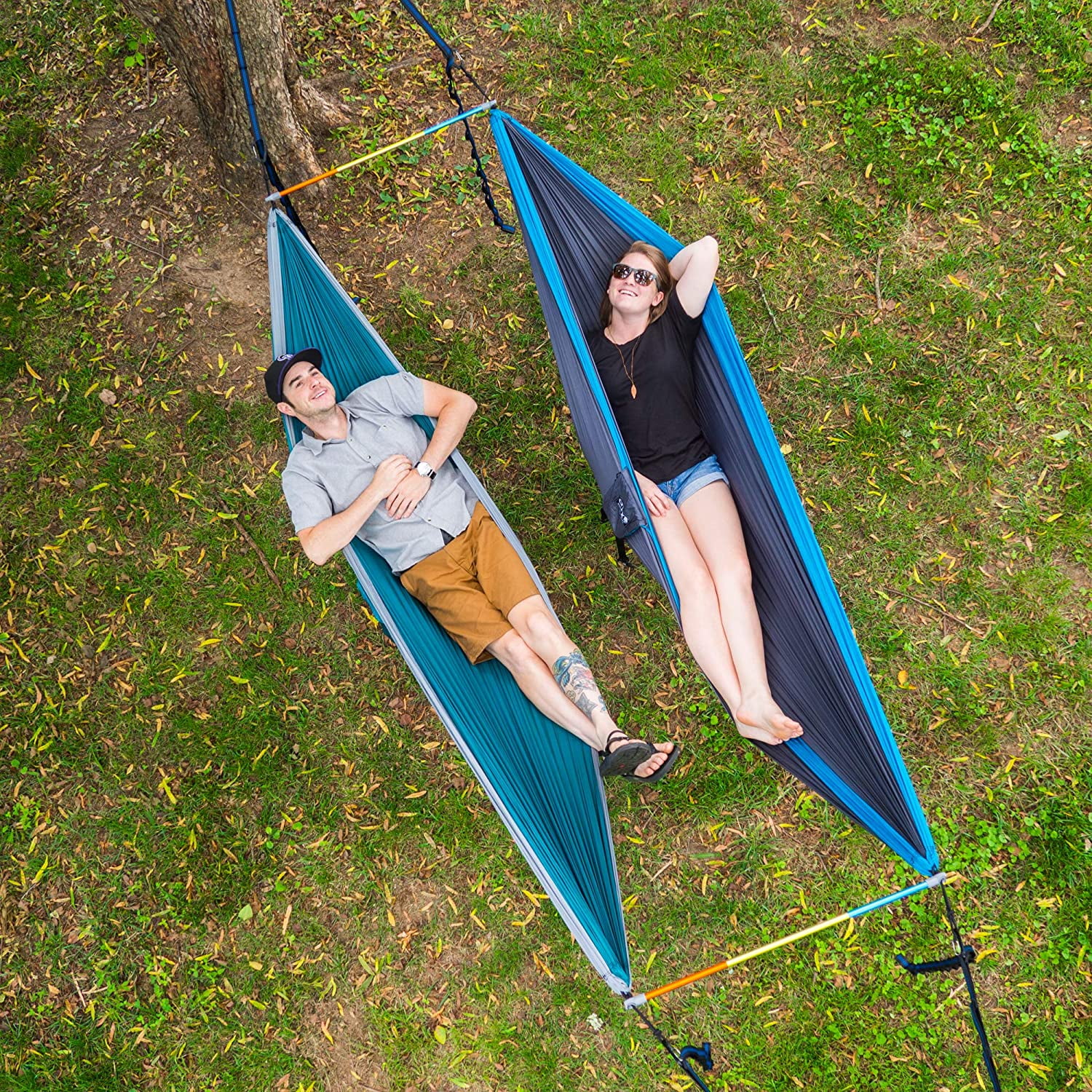 Eno Fuse Tandem Hammock System, Retro Tri