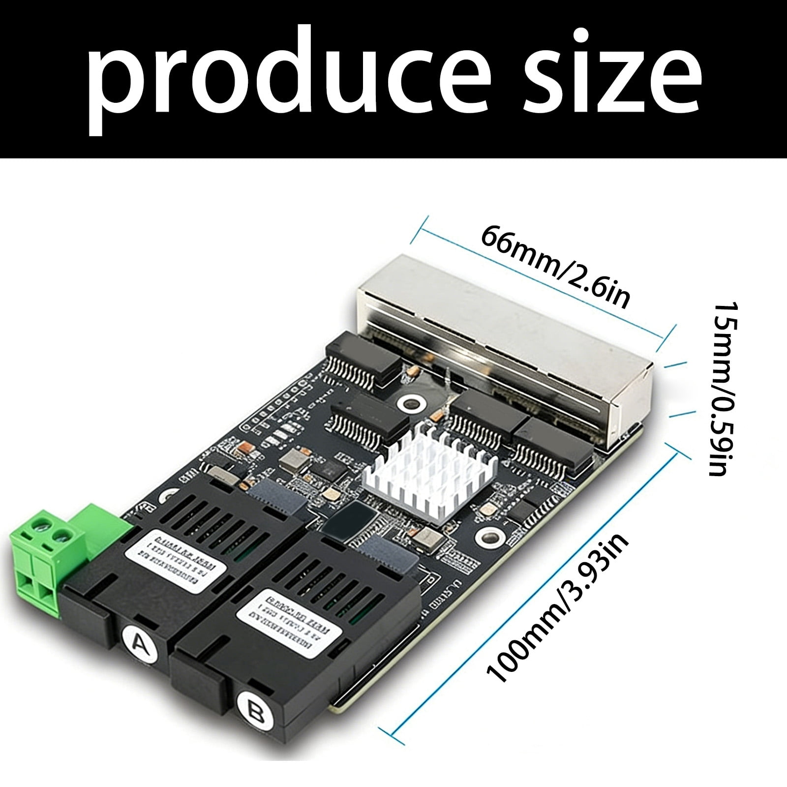 Heavy Duty 2 Light 4 Electric Port Gigabit Networking Switches With 5V To 36VDC Power Input