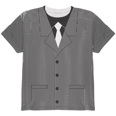 Halloween 20's Gangster Costume All Over Youth T