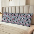 thumbnail image 4 of KLL Ultra Soft Microfiber Body Pillow Cover/Pillowcases 20"x54" with Hidden Zipper Closure-Christmas Hat Dachshund, 4 of 5