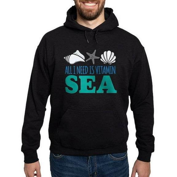 CafePress - All I Need Is Vitamin Sea Sweatshirt - Pullover Hoodie, Classic, Comfortable Hooded Sweatshirt