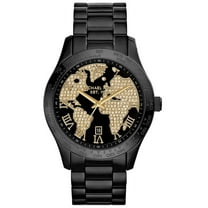 Michael Kors Men's Layton MK6091 Black Stainless-Steel Swiss Quartz Fashion Watch