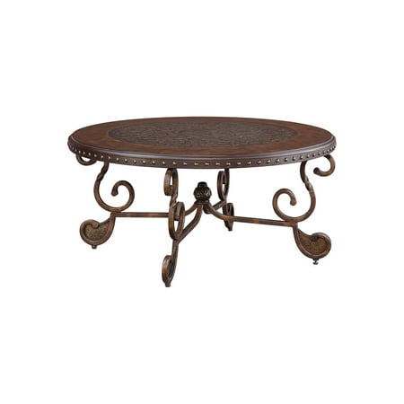 Rafferty Coffee Table Dark Brown - Signature Design by Ashley