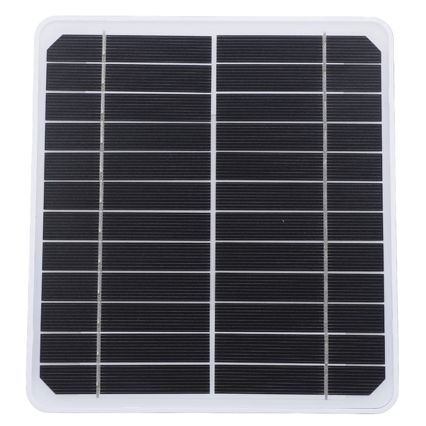 Cargador de panel solar, panel solar de pared IP68 IP68 Soporte Ajustable de 5V Para Cámara de Seguridad