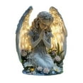thumbnail image 2 of 2026 Gorgeous Angel Prayer Angel Statue Decoration, Finely Detailed Wings Gracefully Wrap Around The Cross, Elegant Boho Style, Premium Acrylic Material,Bohemian Aesthetic, 2 of 5