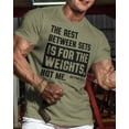 thumbnail image 3 of Gymish Rest Between Sets Workout T-Shirt for Men – Funny Gym Shirt, Mens Gym TShirt, Gym Clothes for Men, Athletic Workout Wear, 3 of 6
