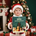 thumbnail image 4 of Dog Christmas Advent Calendar 2025, 24 Days Christmas Countdown Calendar with 2D 24 Mini Dog Acrylic Ornaments Christmas Tree Ornaments Festive Decor for Dog Lovers, 4 of 6