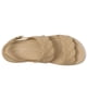 thumbnail image 2 of Sandalias Crocs Brooklyn Tejidas Plataforma Baja con Cuña 4.3 cm Chai Talla 9, 2 of 7