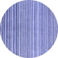 thumbnail image 1 of Ahgly Company Machine Washable Indoor Round Oriental Blue Modern Area Rugs, 6' Round, 1 of 4
