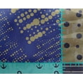 thumbnail image 5 of oneOone Georgette Viscose Aqua Blue Fabric Nautical Fabric For Sewing Printed Craft Fabric By The Yard 42 Inch Wide, 5 of 6