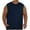 Navy, variant on Wyobmus Mens Plus Size Workout Tank Tops Solid Color High Elasticity Mesh Pullover Shirt Round Neck Casual Outdoor Fitness Tank Top L-5Xl Burgundy